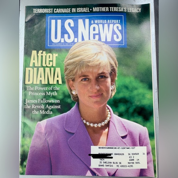 September 15 1997 US News Magazine Princess Diana Spencer Issue - Picture 1 of 3